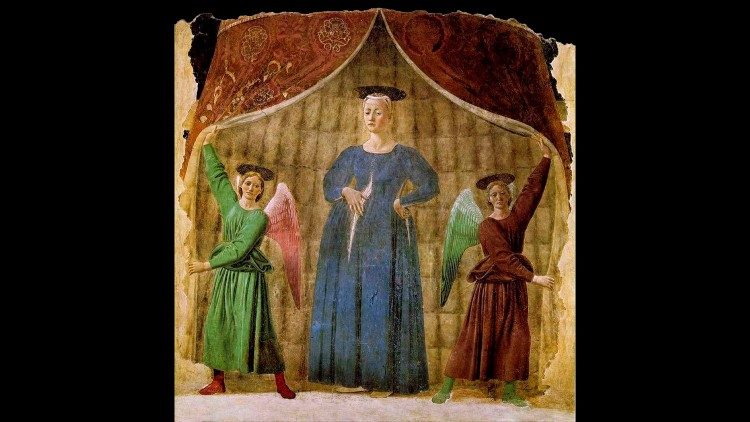 Nossa Senhora do Parto de Piero della Francesca Nossa Senhora do Parto de Piero della Francesca